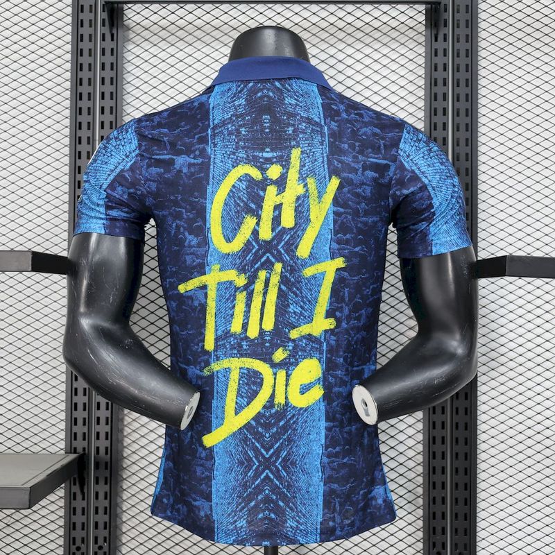 25-26 MCI Blue Special Edition Jersey Player Version 1:1 Thai Quality Football Shirt