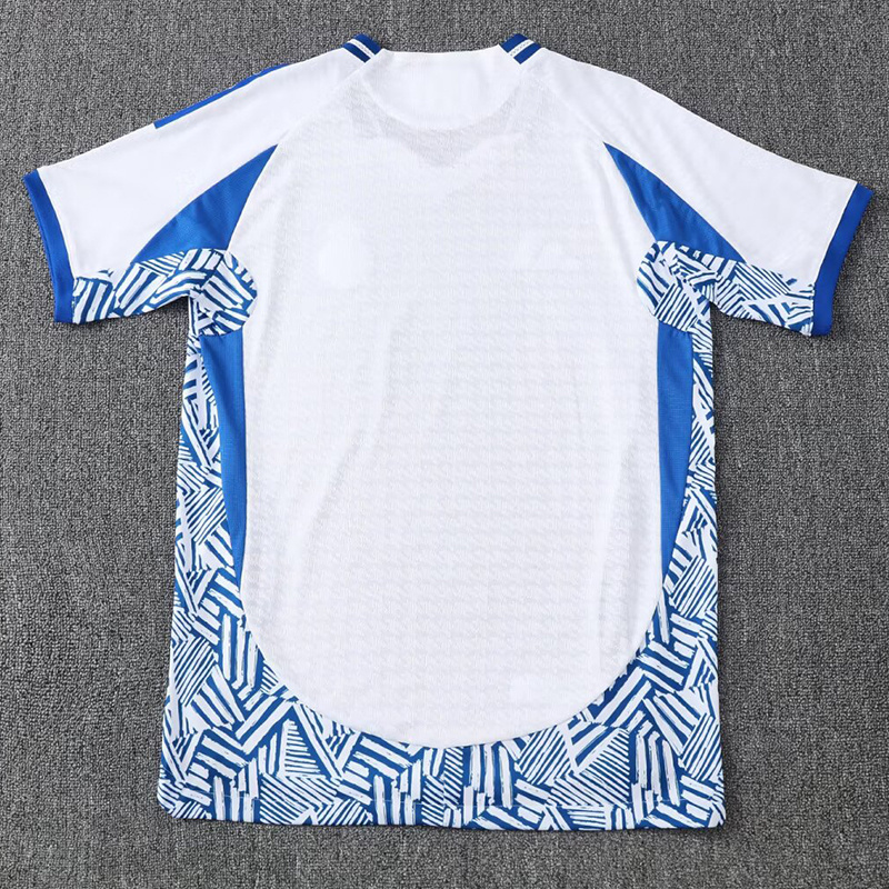 25-26 R MAD white and blue training jersey 1:1 Thai Quality Football Shirt