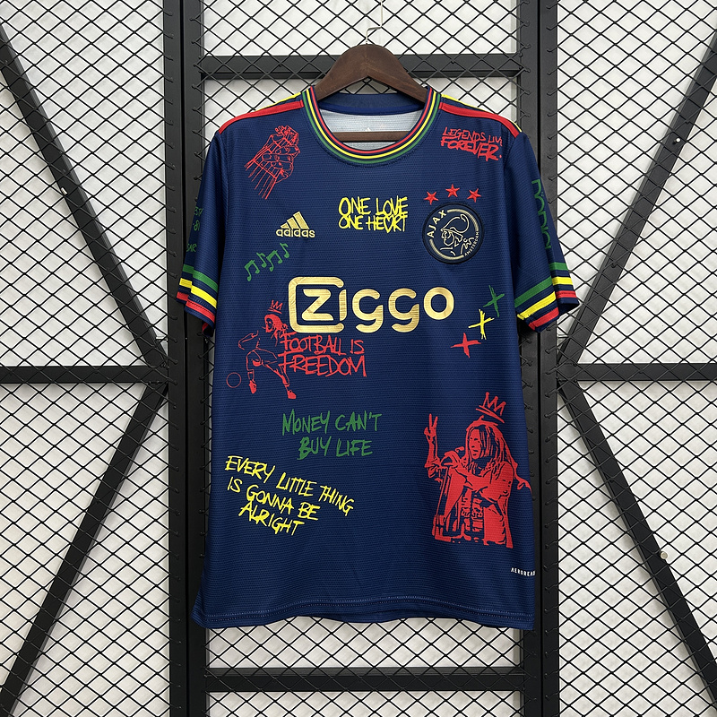25-26 Ajax dark blue special jersey 1:1 Thai Quality Football shirt