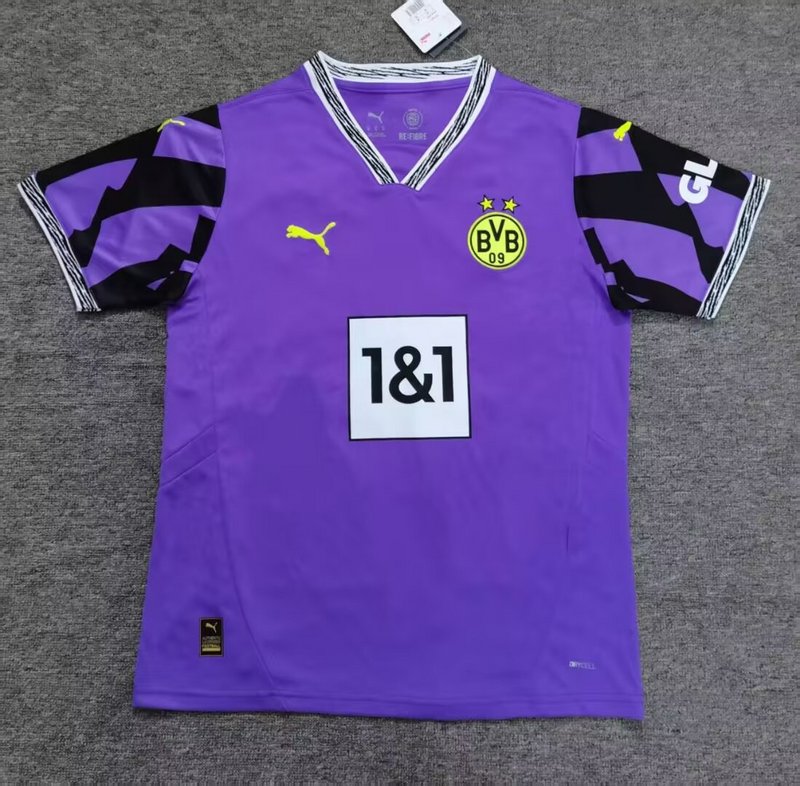 25-26 Dortmund Purple jersey 1:1 Thai Quality Football shirt