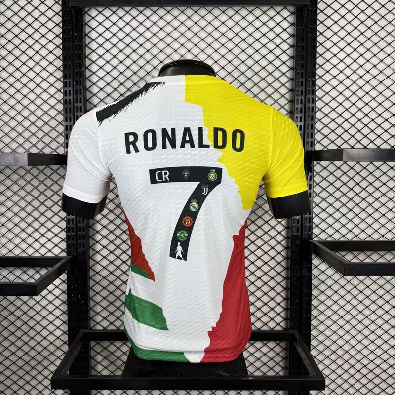 25-26 RONALDO CLUB COMBINE Player version jersey 1:1 Thai Quality Football shirt