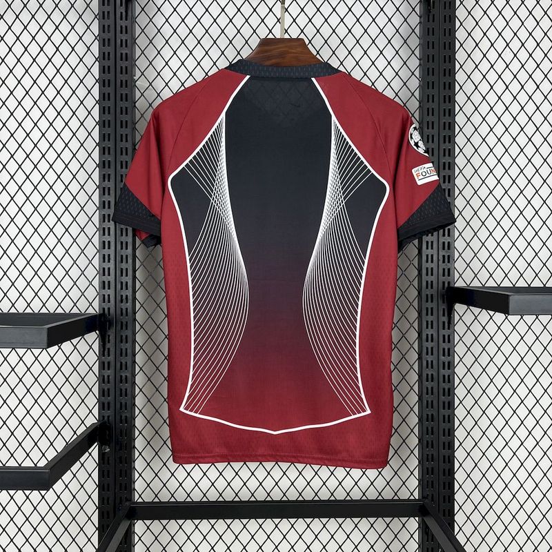 25-26 BAR Black and red special edition Jersey 1:1 Thai Quality Football shirt