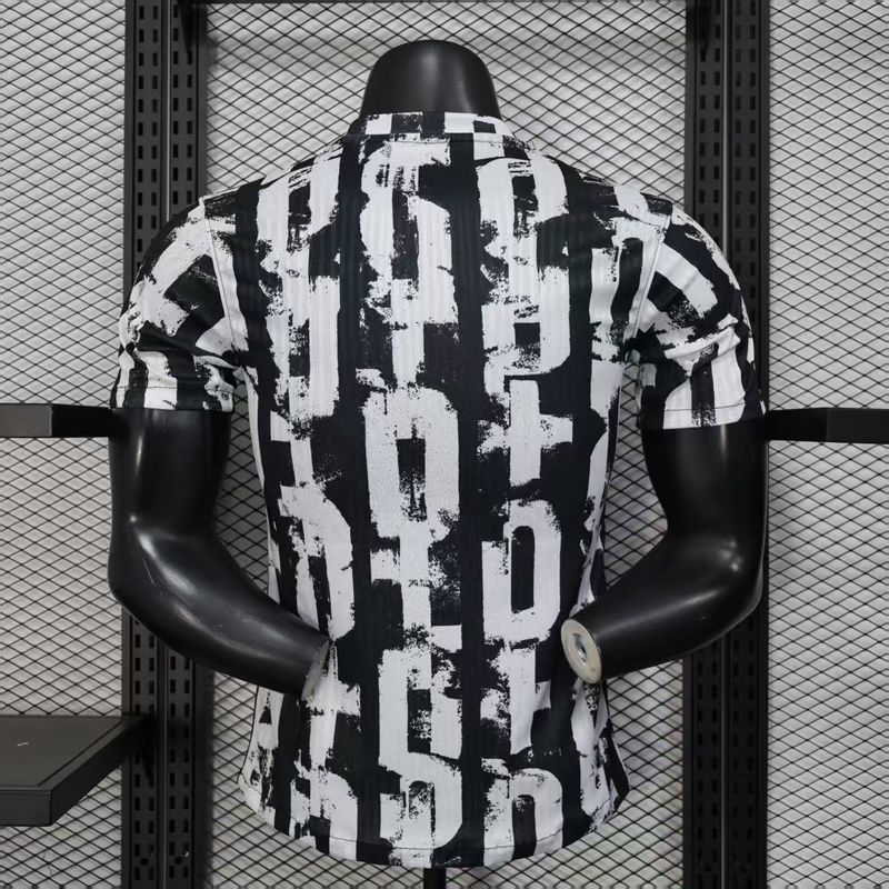 25-26 BAR black and white special player version jersey 1:1 Thai Quality Football Shirt