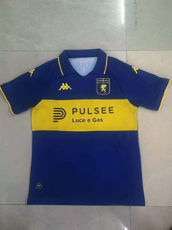 25-26 Geona 120th jersey with sponsor 1:1 Thai Quality Football shirt