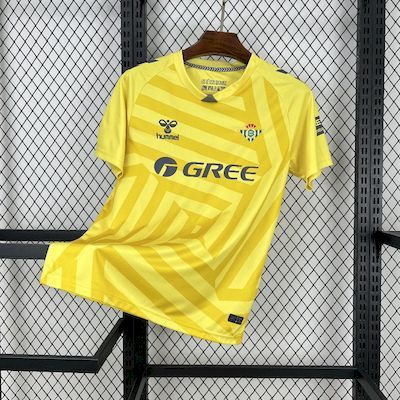 25-26 BTS yellow goalkeeper jersey 1:1 Thai Quality Football shirt