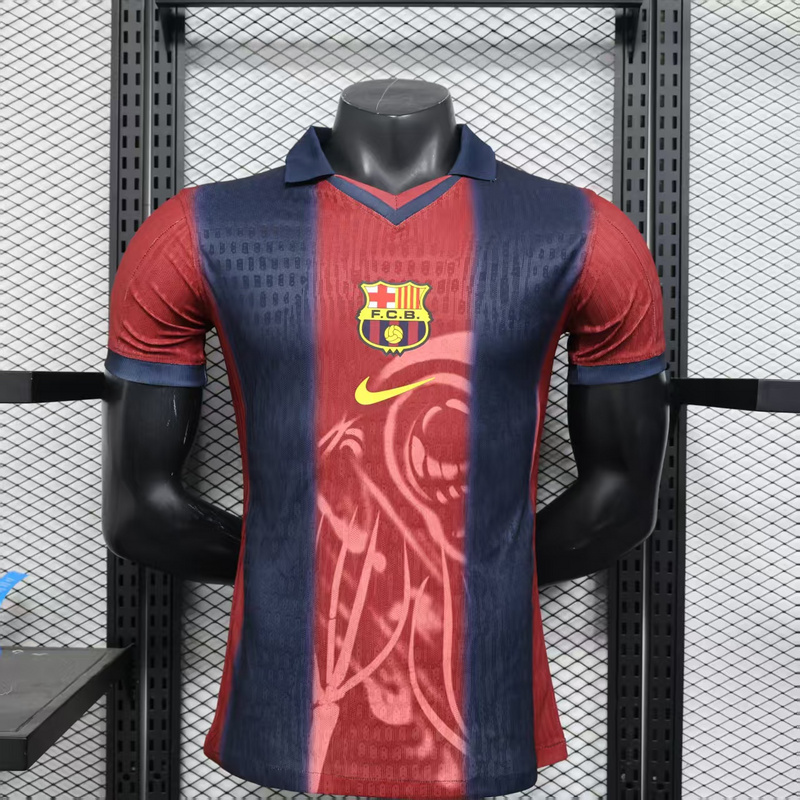 25-26 BAR Special player version jersey 1:1 Thai Quality Football Shirt