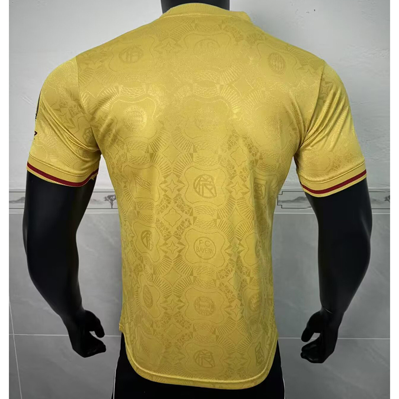 25-26 Bayern 125th Anniversary Edition Yellow Player version 1:1 Thai Quality Football Shirt