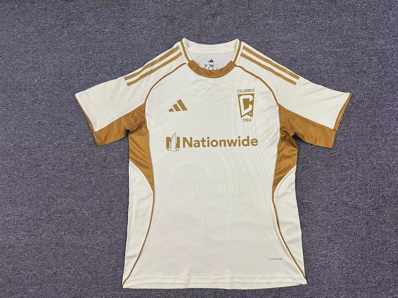 25-26 Columbus Crew Pre-Match Earth Day jersey 1:1 Thai Quality Football shirt