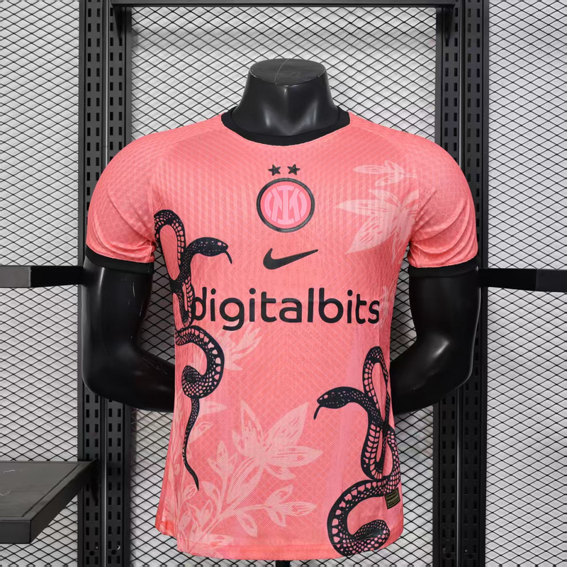 25-26 INT Pink Special player version jersey 1:1 Thai Quality Football Shirt