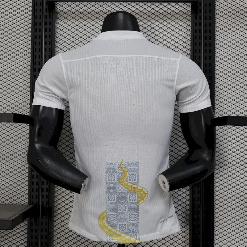 25-26 TOT White Gold Snake Edition Jersey Player Version 1:1 Thai Quality Football Shirt