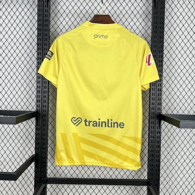 25-26 BTS yellow goalkeeper jersey 1:1 Thai Quality Football shirt