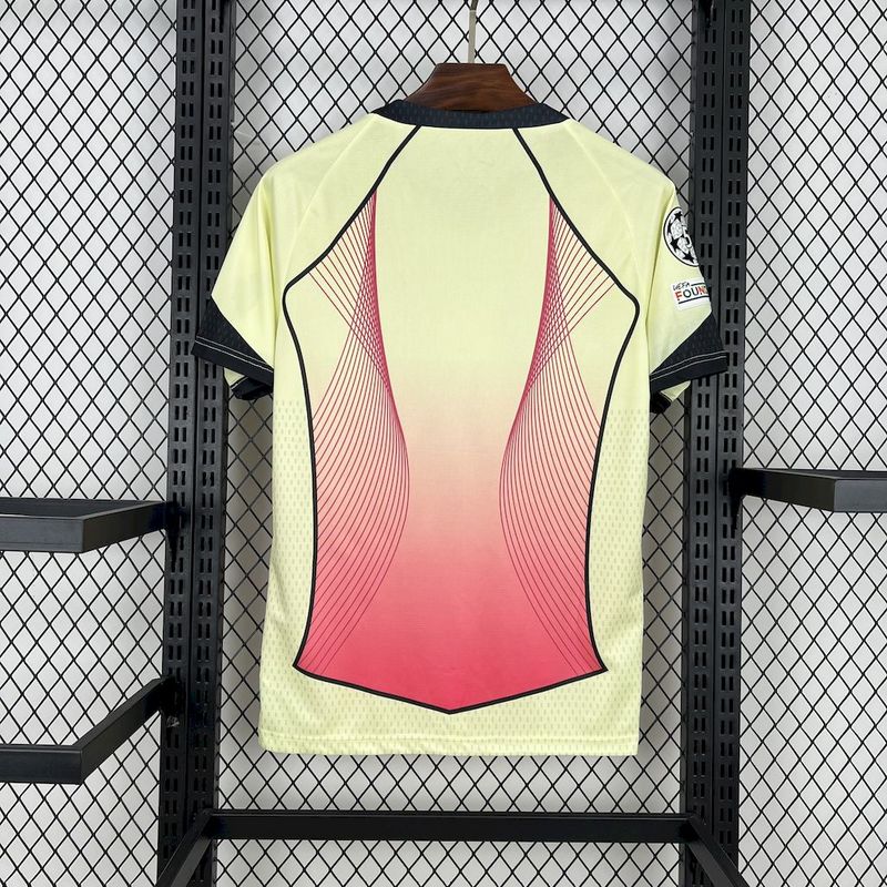 25-26 BAR yellow pink special edition Jersey 1:1 Thai Quality Football shirt