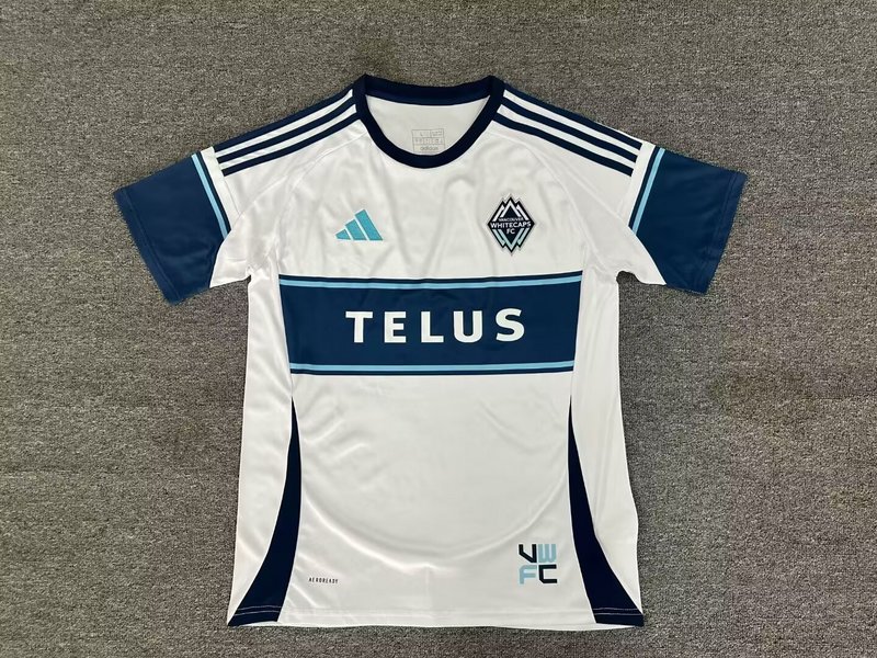 25-26 Vancouver Whitecaps home jersey 1:1 Thai Quality Football shirt