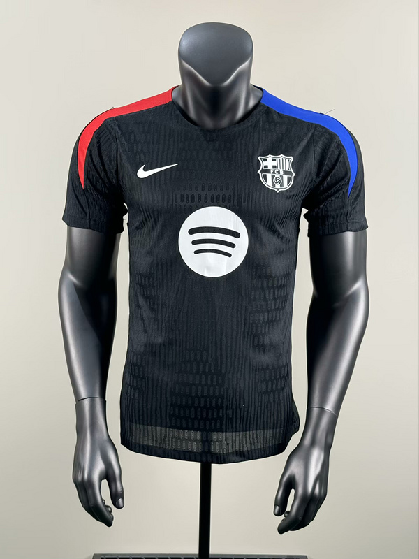 25-26 BAR Black player version training jersey 1:1 Thai Quality Football Shirt