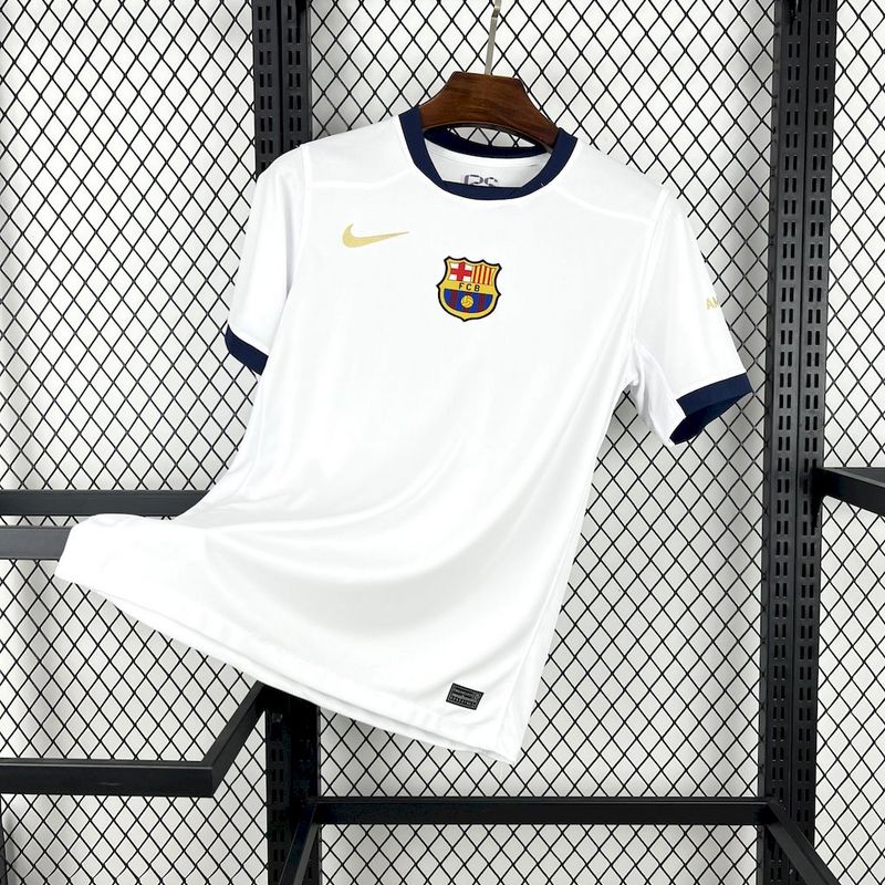 25-26 BAR white special jersey 1:1 Thai Quality Football shirt