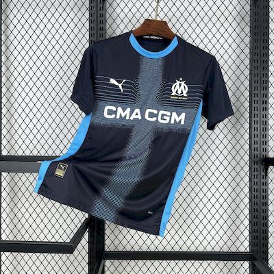 25-26 Marseille Away Jersey 1:1 Thai Quality Football shirt