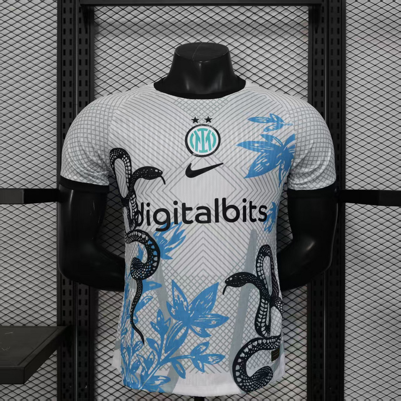 25-26 INT white special player version jersey 1:1 Thai Quality Football Shirt