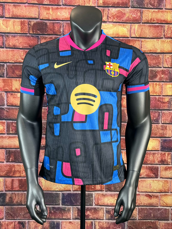 25-26 BAR Colorful Player version training jersey 1:1 Thai Quality Football Shirt