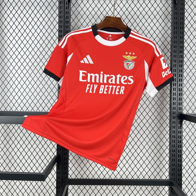 25-26 Benfica home jersey 1:1 Thai Quality Football shirt