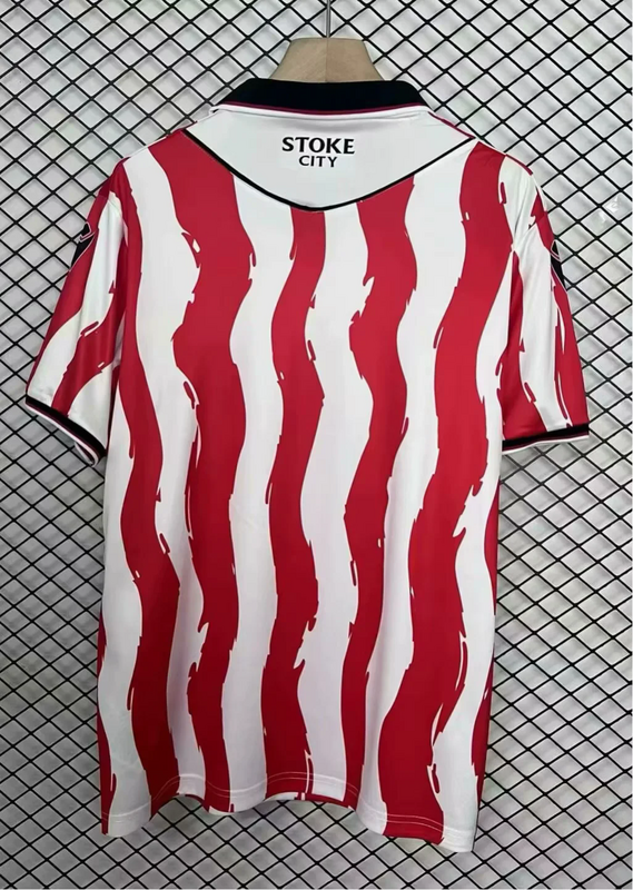 25-26 Stoke City home soccer jersey 1:1 Thai Quality Football shirt