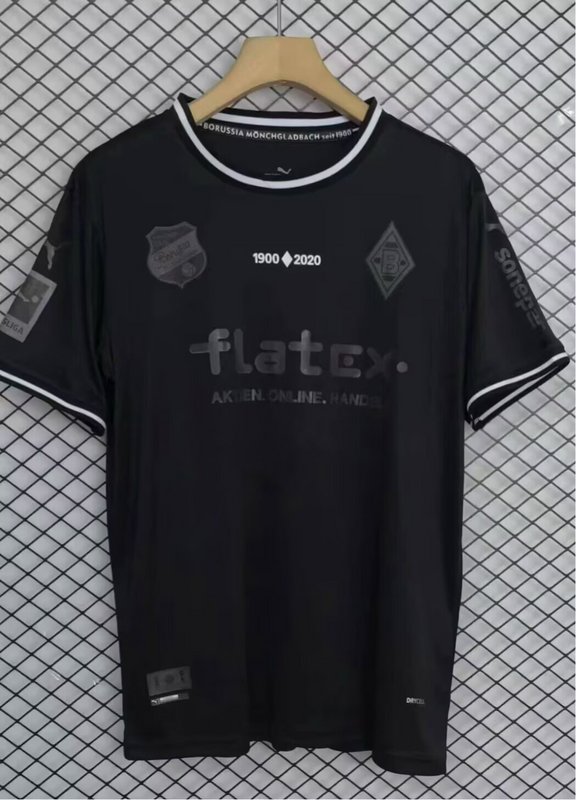 25-26 Mnchengladbach black special jersey 1:1 Thai Quality Football shirt