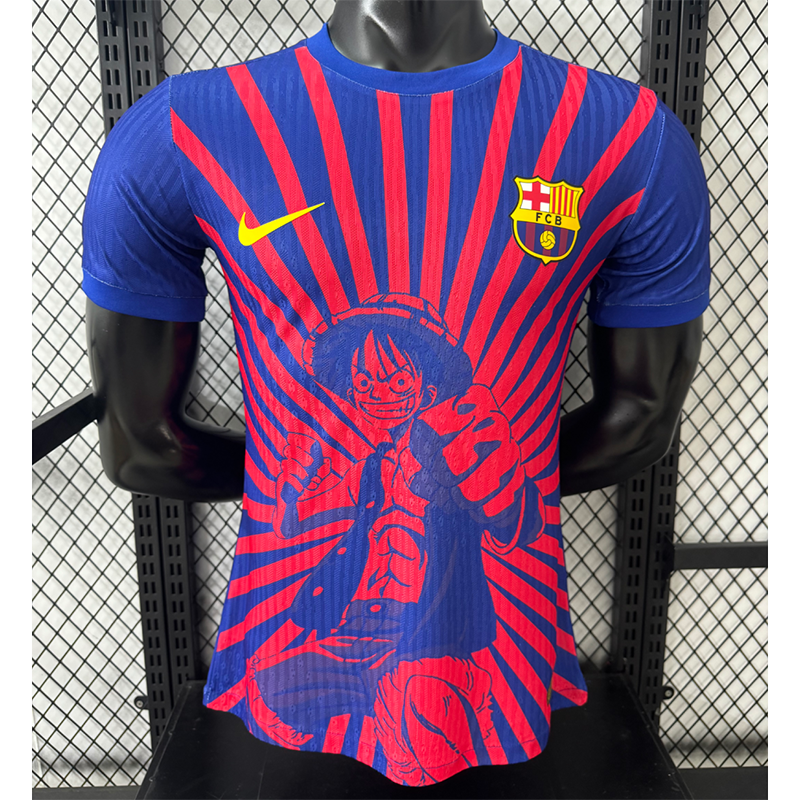 25-26 BAR Blue Red Special Edition Player Version Jersey 1:1 Thai Quality Football Shirt