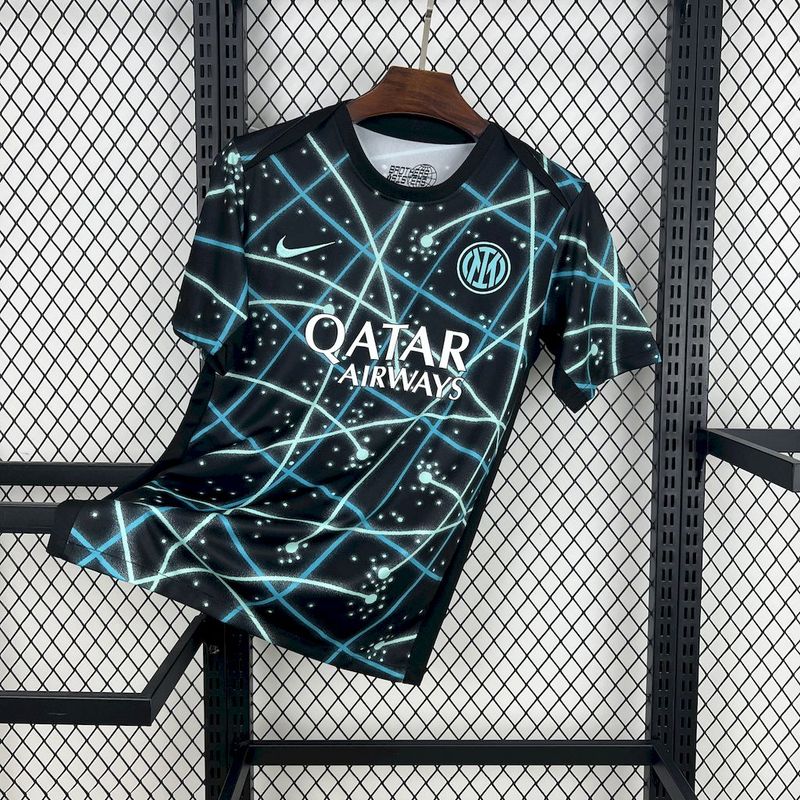 25-26 INT Pre-match training uniform Jersey 1:1 Thai Quality Football Shirt
