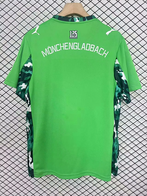 25-26 Mönchengladbach GK green soccer jersey 1:1 Thai Quality Football shirt