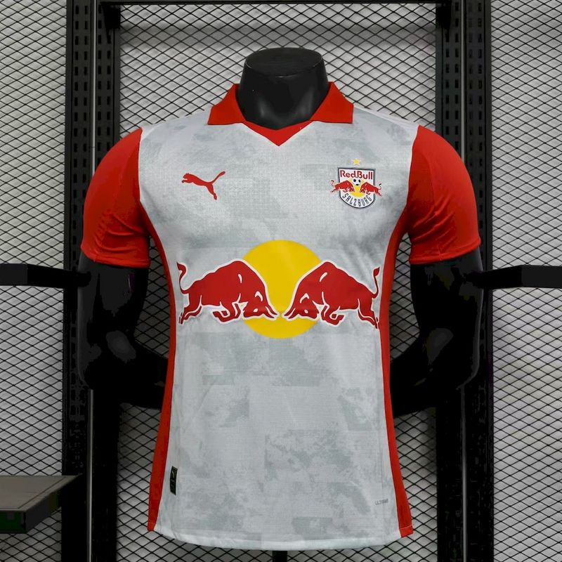 25-26 RB Leipzig home player version jersey 1:1 Thai Quality Football Shirt