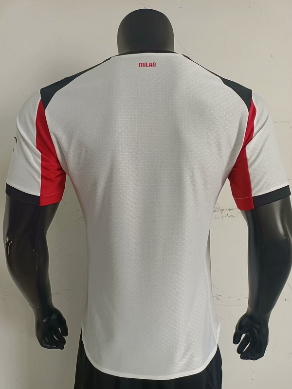 25-26 ACM white player version jersey 1:1 Thai Quality Football Shirt