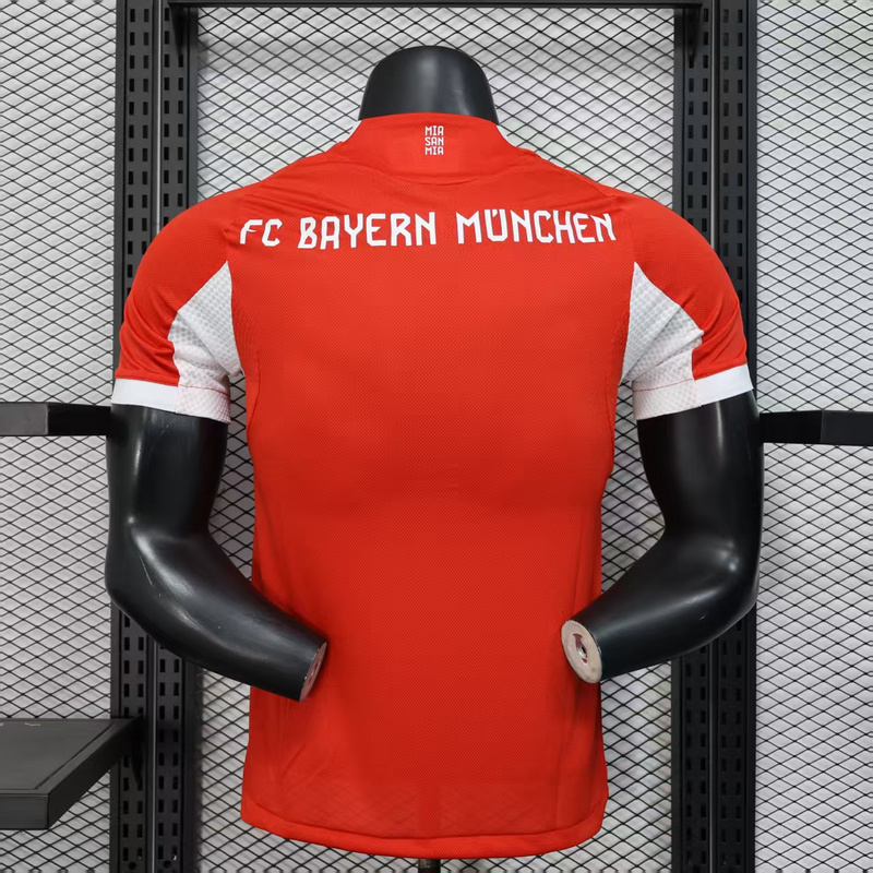 25-26 Bayern home player version jersey 1:1 Thai Quality Football Shirt