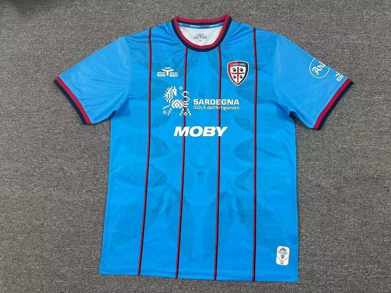 25-26 Cagliari Third Away Soccer Jersey 1:1 Thai Quality Football shirt