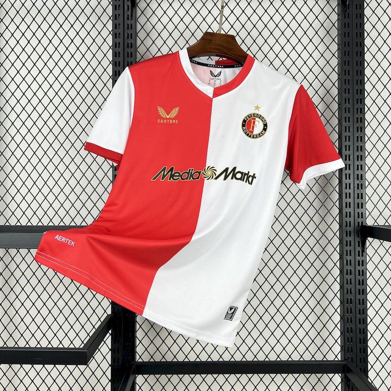 25-26 Feyenoord Home Soccer Jersey 1:1 Thai Quality Football shirt