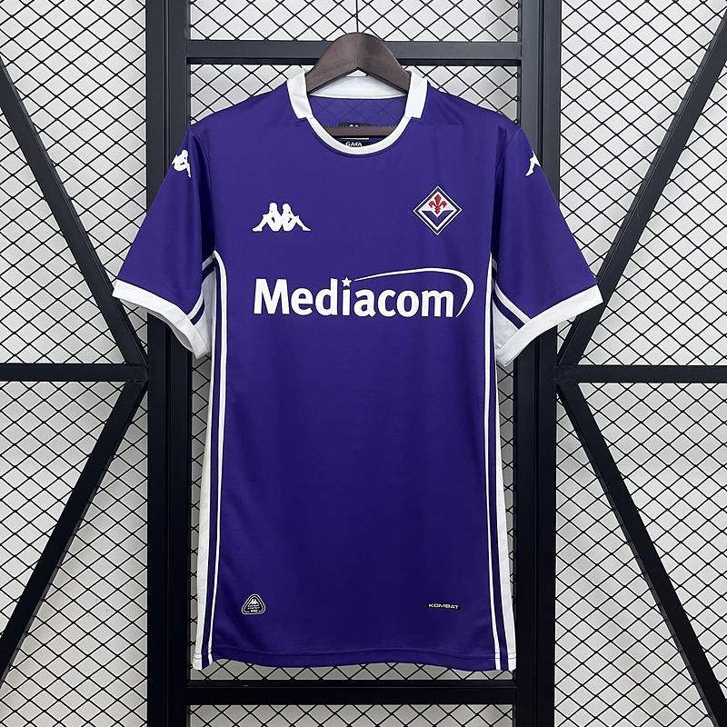 25-26 Fiorentina home soccer jersey 1:1 Thai Quality Football shirt