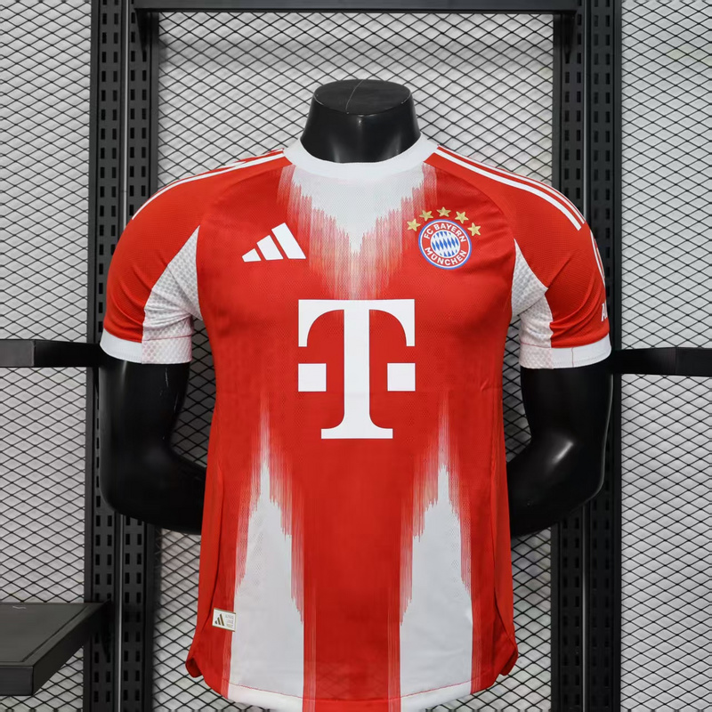 25-26 Bayern home player version jersey 1:1 Thai Quality Football Shirt