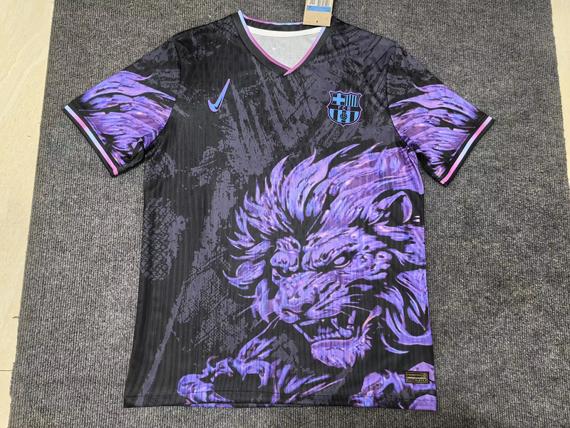 25-26 BAR black and purple special jersey 1:1 Thai Quality Football shirt