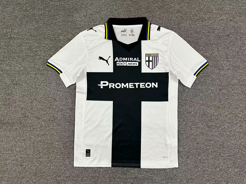 25-26 Parma Calcio home soccer jersey 1:1 Thai Quality Football shirt