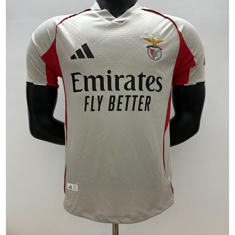 25-26 Benfica away player version jersey 1:1 Thai Quality Football Shirt