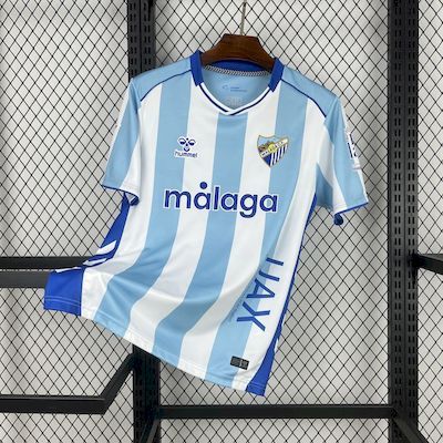 25-26 Malaga home jersey 1:1 Thai Quality Football shirt