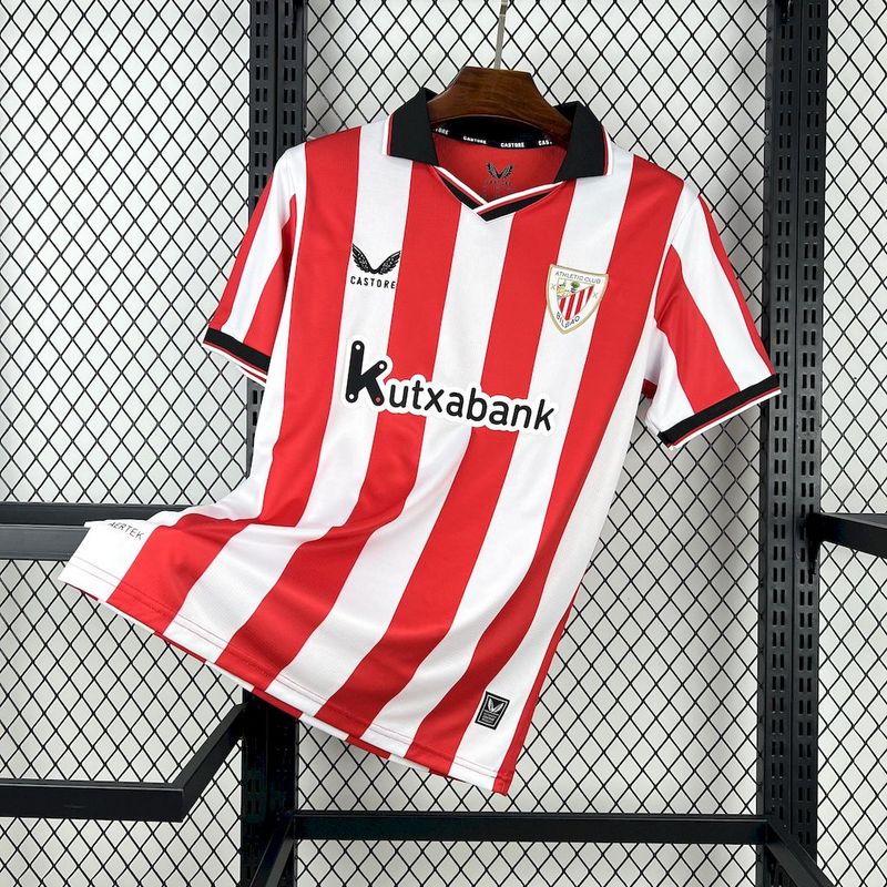 25-26 Bilbao home soccer jersey 1:1 Thai Quality Football shirt