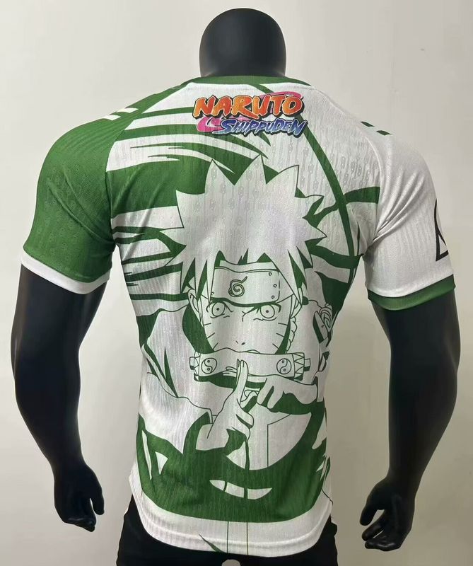 25-26 BTS NARUTO player version jersey 1:1 Thai Quality Football Shirt