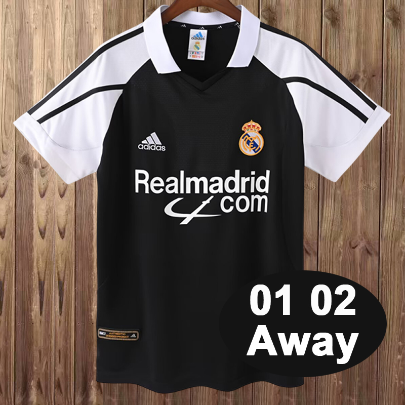 Retro 2001-2002 Real Madrid Away League Edition