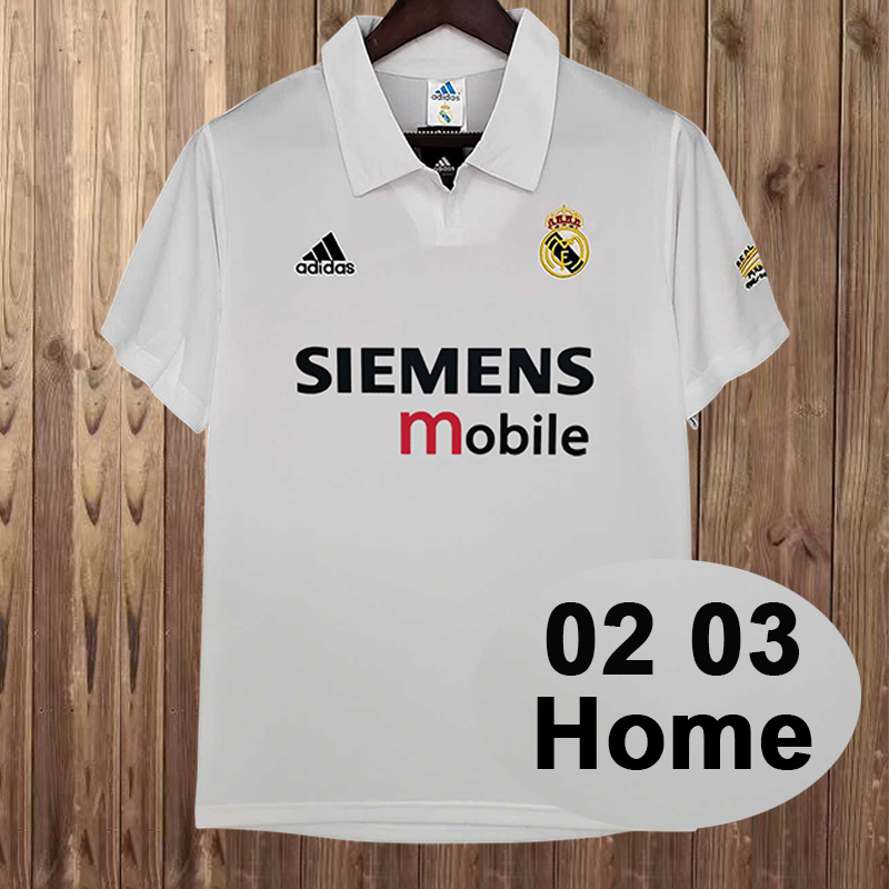 Retro 2002-2003 Real Madrid Home League version