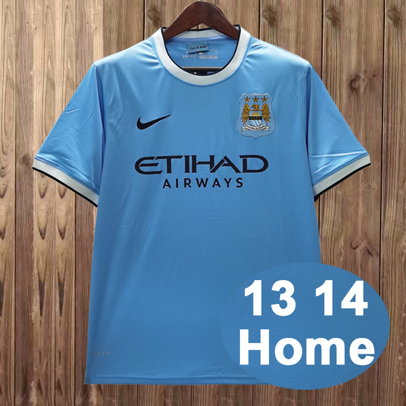Retro 2013-2014 Manchester City Home