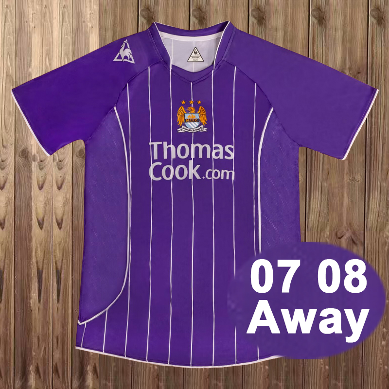 Retro 2007-2008 Manchester City Away