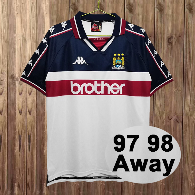 Retro 1997-1998 Manchester City Away