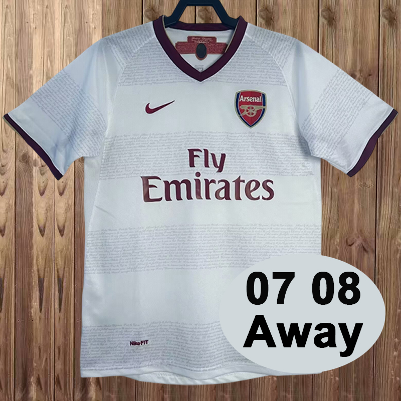 Retro 2007-2008 Arsenal Away