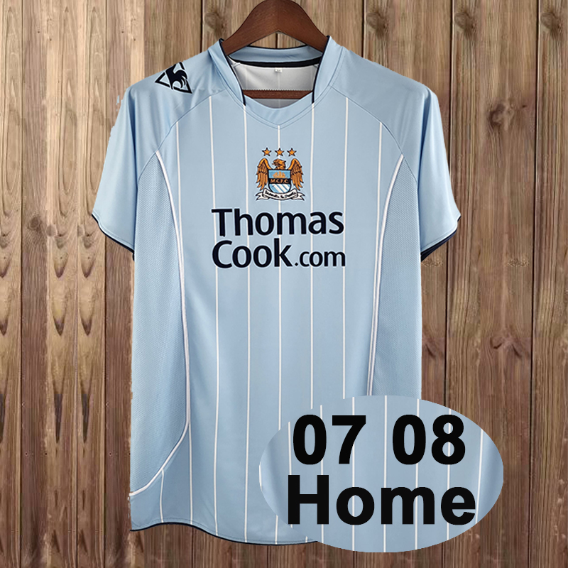 Retro 2007-2008 Manchester City Home