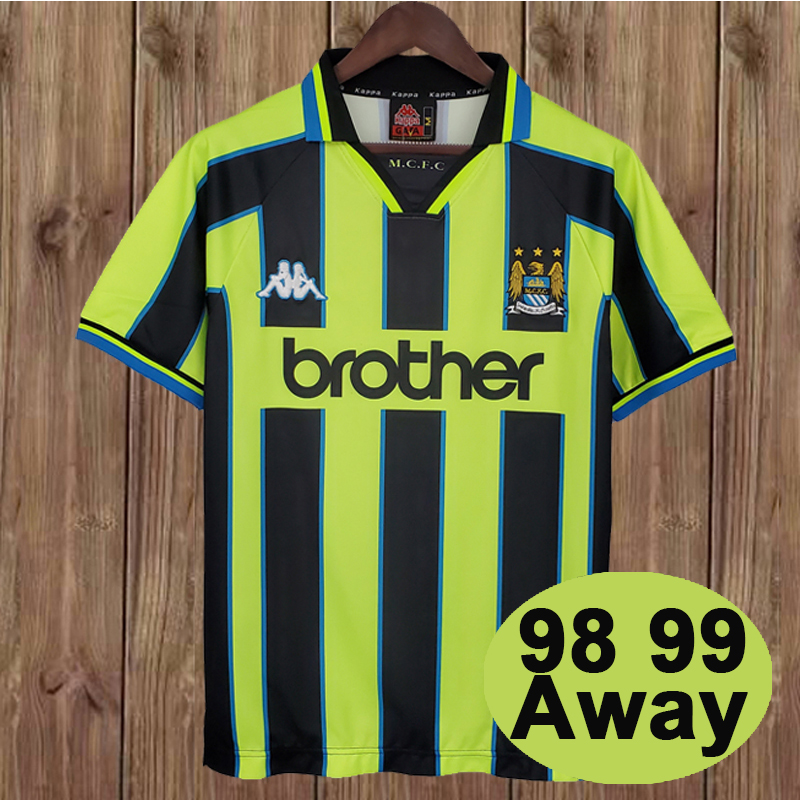 Retro 1998-1999 Manchester City Away
