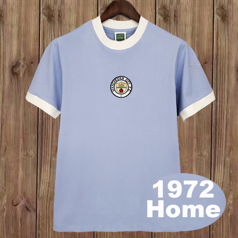 Retro 1972 Manchester City Home